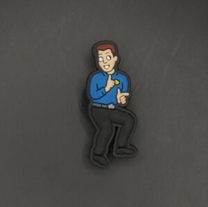 (5/$15) The Blue Wiggle Croc Charm